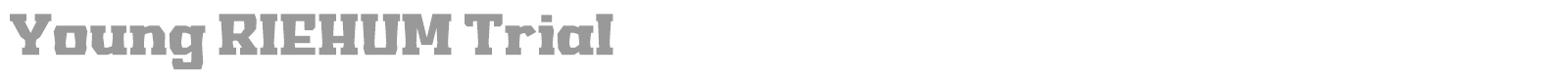 Young Riehum font preview